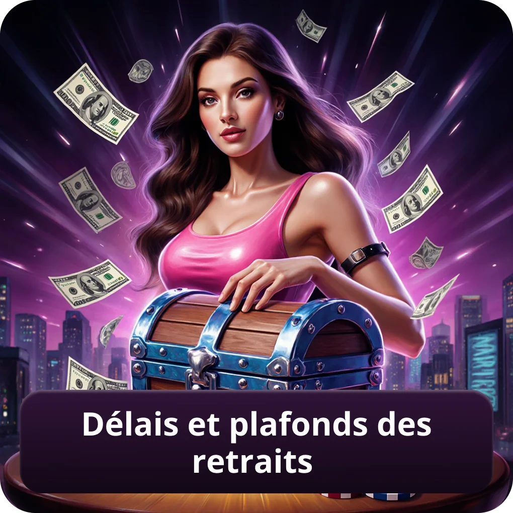 Délais et plafonds des retraits — Casinozer retrait Délais et plafonds des retraits