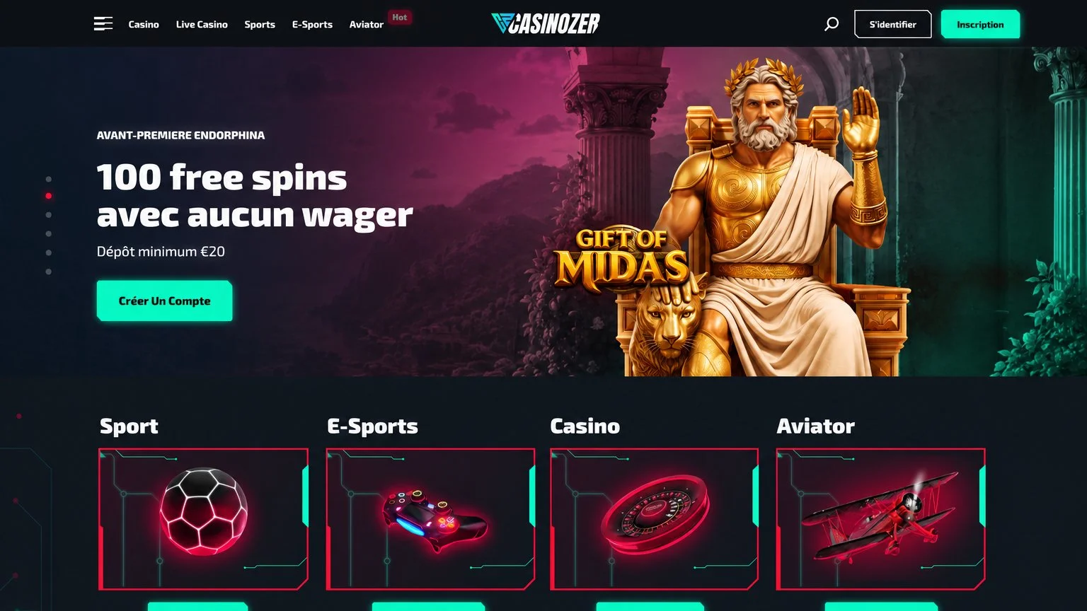 Télécharger Casinozer application — Application Casinozer mobile Télécharger Casinozer application